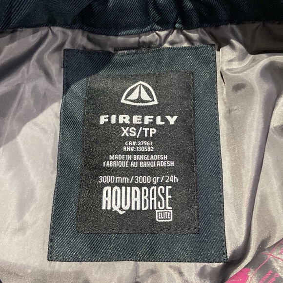 Snowboard pants women’s dark green with rose gold zipper pulls Velcro sides - Picture 5 of 11